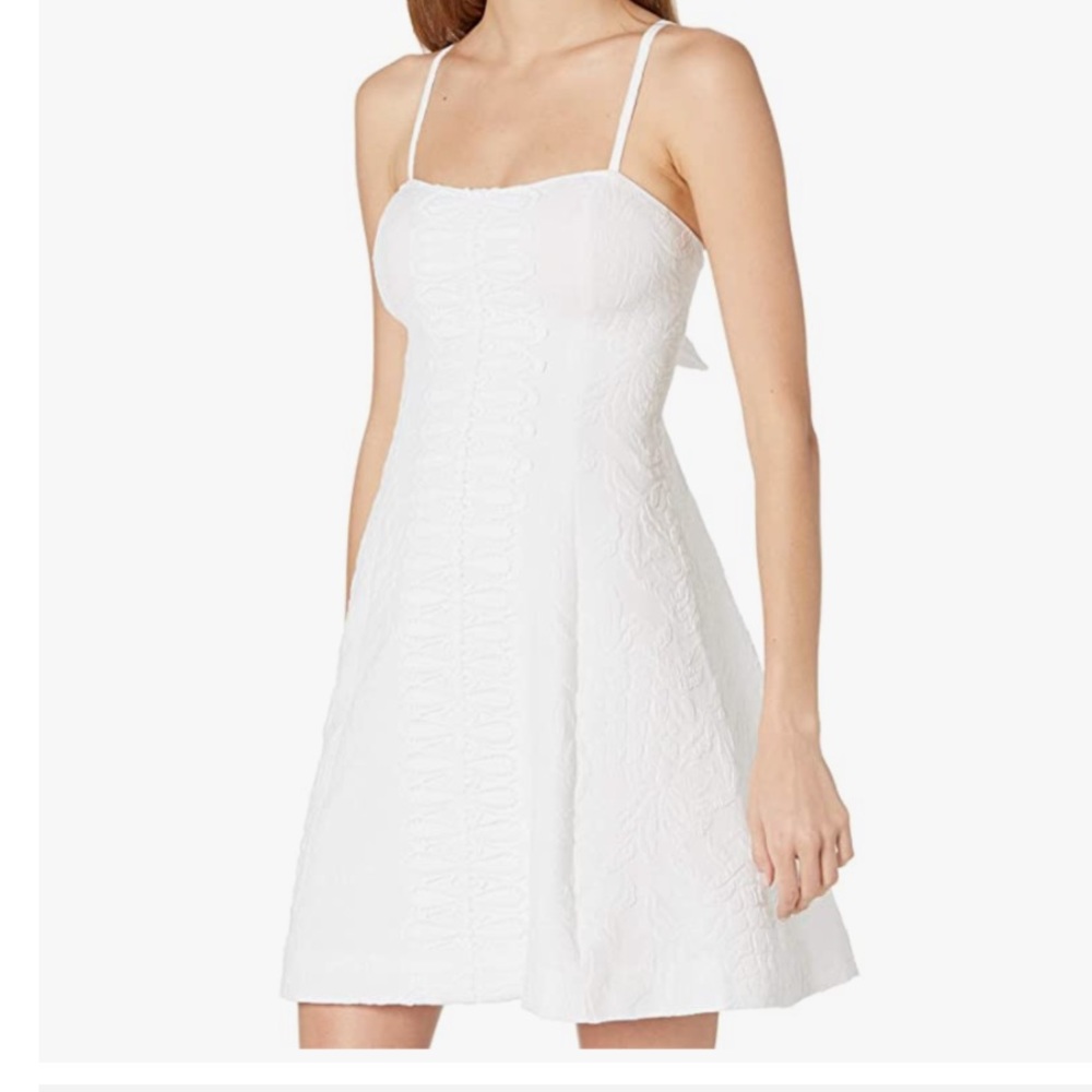 Lilly Pulitzer Perry dress size 14 white worn once